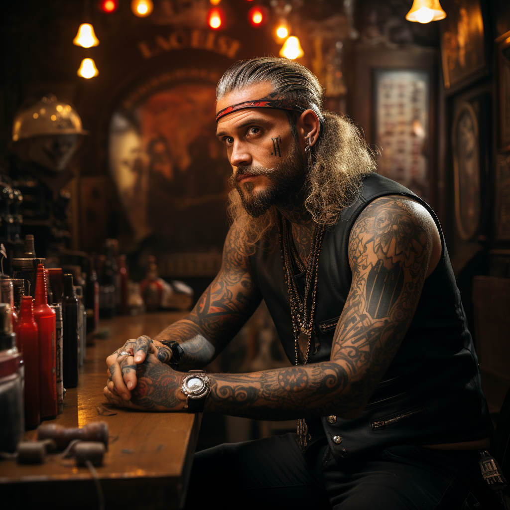 Inside Orland Tattoo studio